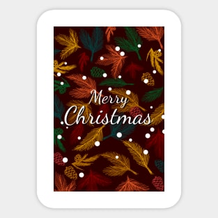 Merry Christmas Sticker